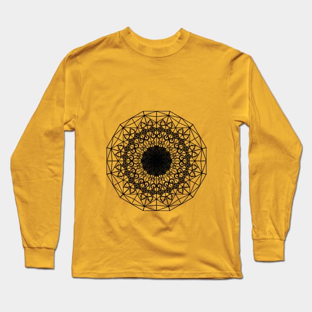 Mandala Long Sleeve T-Shirt by ShopColDigital